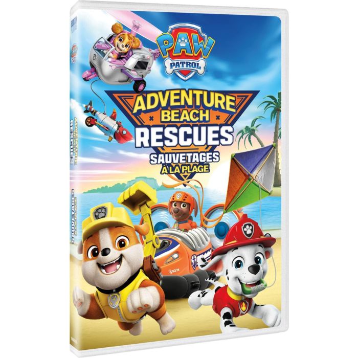 PAW PATROL: ADVENTURE BEACH RESCUES DVD